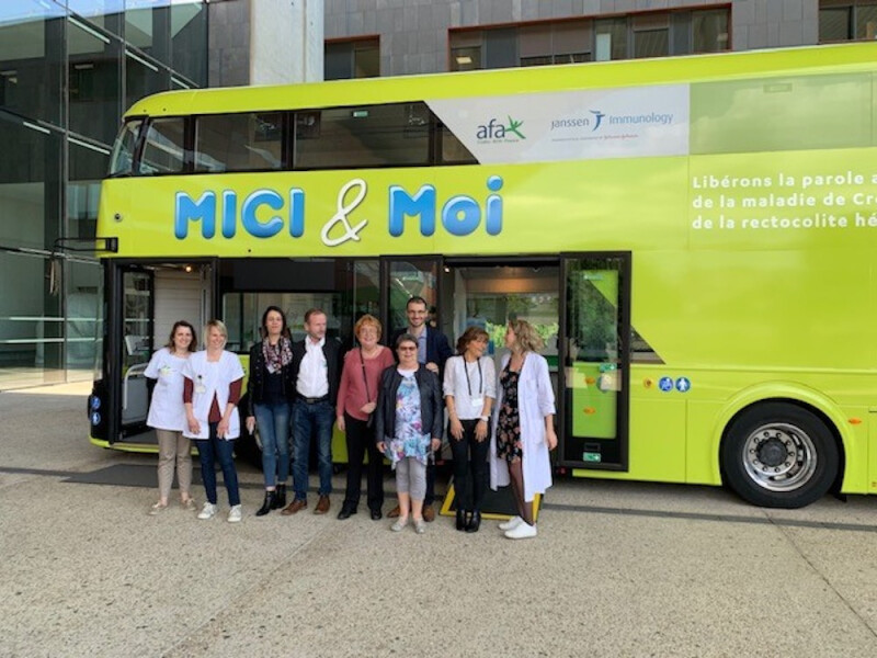 La tournée du Bus MICI&Moi : une opportunité pour mieux comprendre et soutenir les patients atteints de MICI